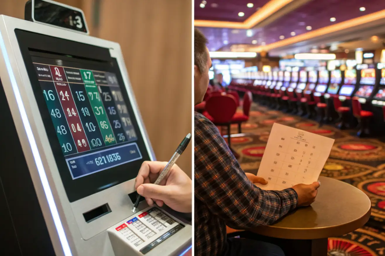 Keno automático vs manual en casinos online